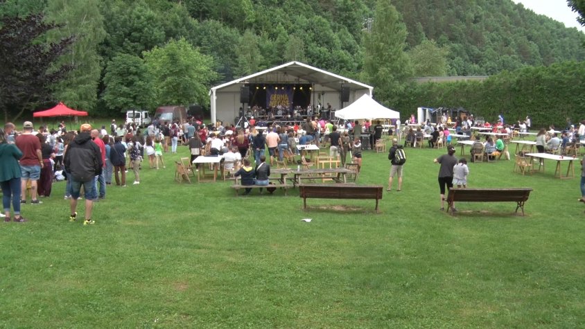 Durant el concert de Germà Negre, el dissabte