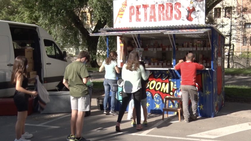 A Ripoll s'han activat dos punts de venda de petars per a aquesta revetlla