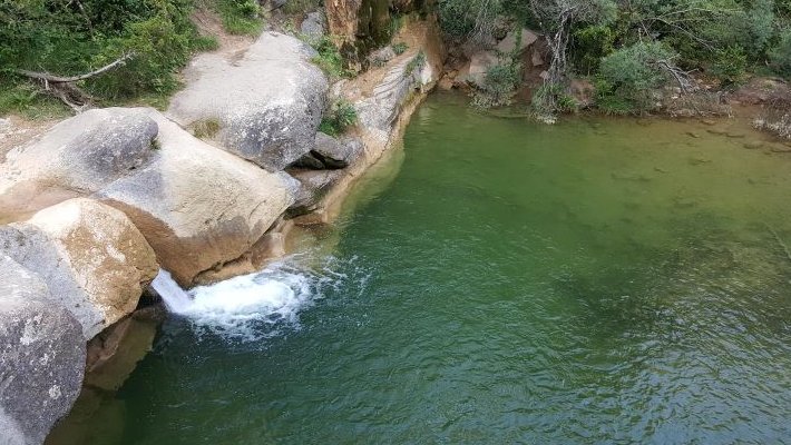 Imatge d'arxiu del Gorg de l'Olla