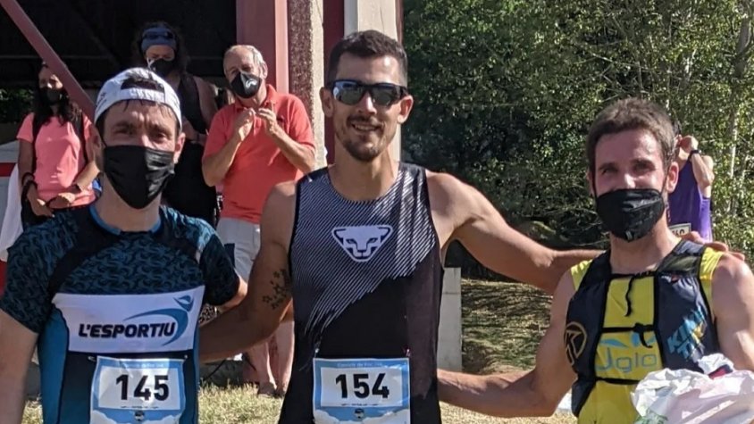 Eric Moya, Jordi Roy i Nil Ballaró van ser els guanyadors de la cursa de 24 quilòmetres