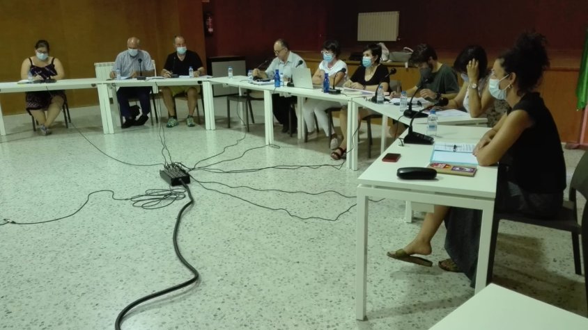El ple de l'Ajuntament de Campdevànol, celebrat al centre cívic