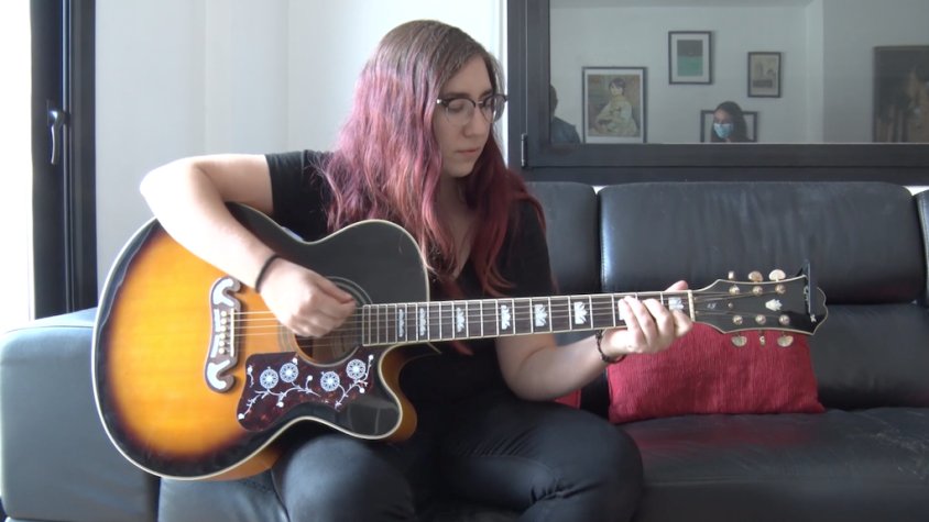 La cantautora treballa amb noves cançons que espera publicar a Spotify