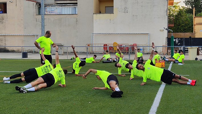 El primer partit amistós de pretemporada el tindran el dissabte 28 d’agost a Santa Coloma de Farners
