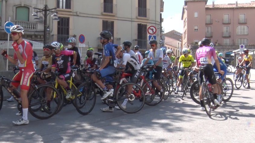 El tret de sortida es va fer des de la plaça de l'Ajuntament de Ripoll