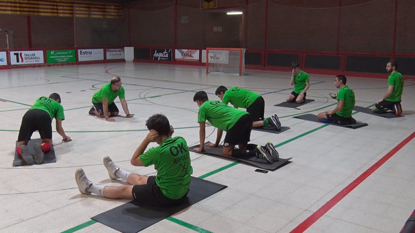 Aquests primers dies s’han centrat, sobretot, en recuperar el ritme físic