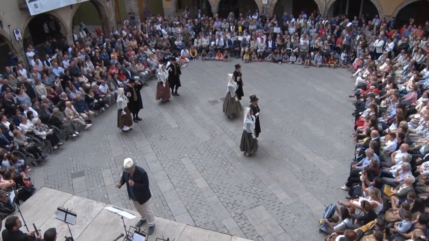 Imatge d'arxiu de la Festa Major de Sant Joan de les Abadesses