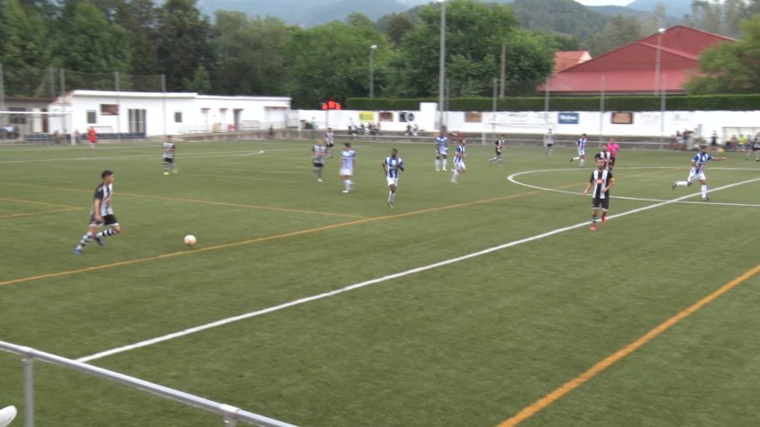 L'Abadessenc dissabte, durant el partit del triangular contra el Banyoles