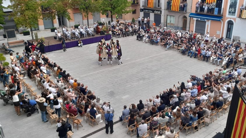 L'aixecada de la primera Dansa de la Gala va durar 49 segons