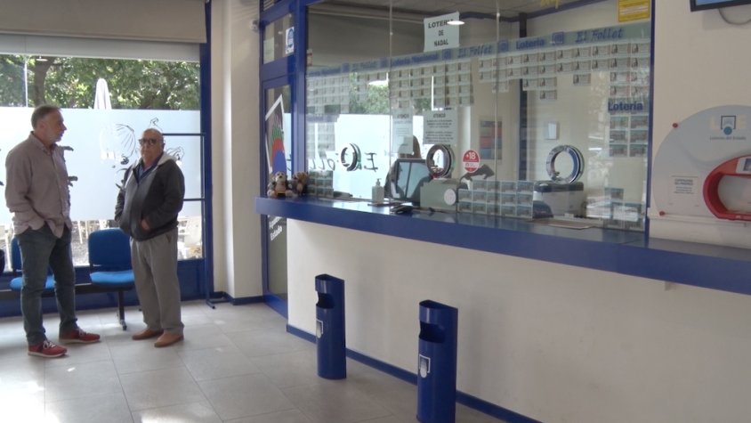 És la primera vaga estatal del sector de l'administració de loteries