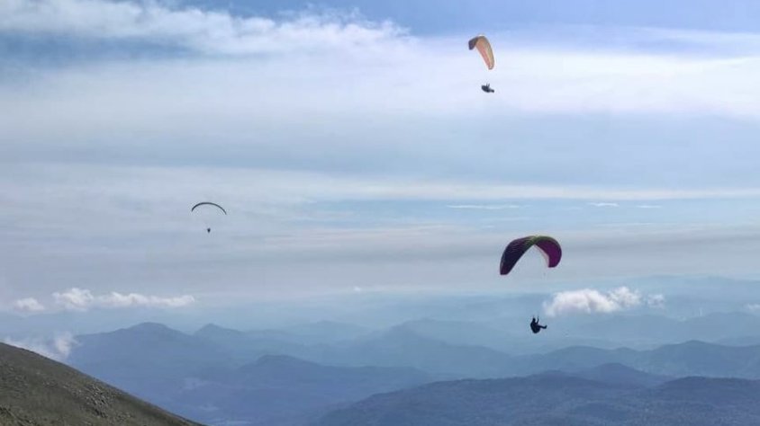 Imatges del Festival de Hike and Fly que es va celebrar aquest setembre