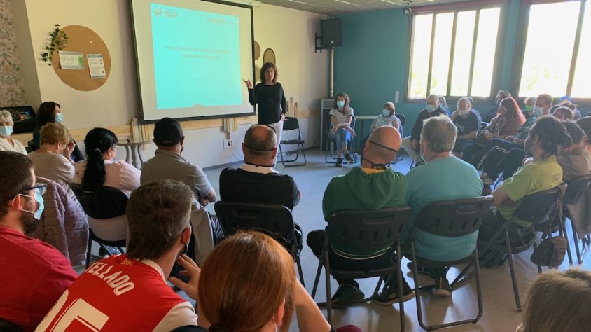 Durant aquests dies s'ha estat explicant el nou model als membres de la fundació