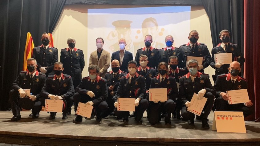 El cos ha reconegut la feina dels i les agents del Ripollès
