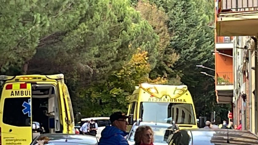 Els serveis sanitaris s'han desplaçat al lloc dels fets, però no li han pogut salvar la vida