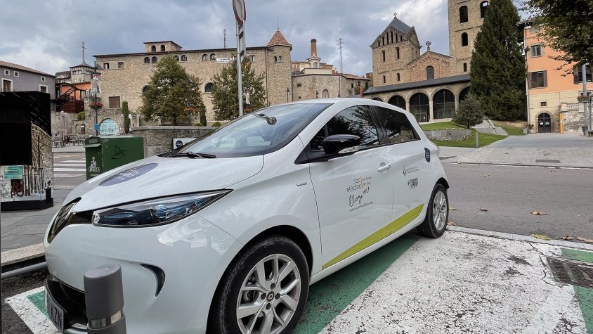 El cotxe elèctric compartit és un Renault Zoe