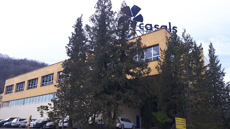 La seu de Casals Ventilació a Sant Joan de les Abadesses