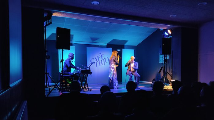 Concert de Cafè Trio durant els actes de la Festa Major de Molló