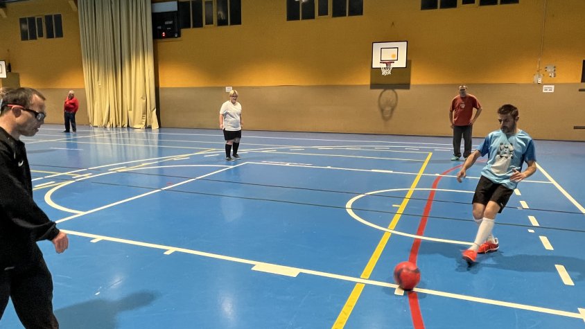 El MAP Abadessenc entrena al pavelló Municipal de Sant Joan de les Abadesses