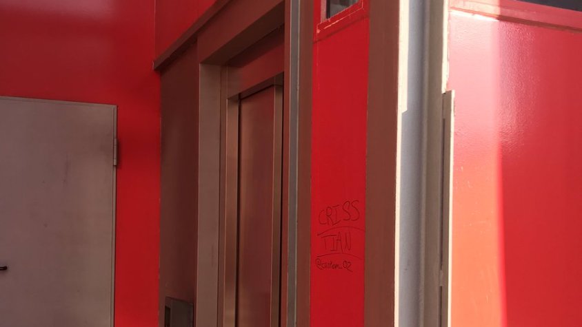 Cas d'incivisme als ascensors del barri de Sant Pere de Ripoll