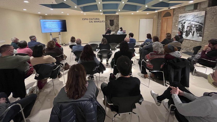 Marc August Muntanya aprofundeix sobre la tasca dels pastors a Camprodon