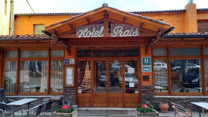 Entrada de l'Hotel Prats de Ribes de Freser | Dana Ricart