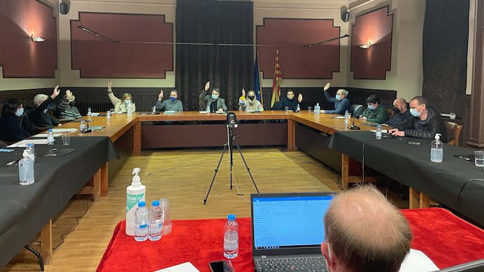 L’equip de Govern ha votat a favor dels comptes per al 2022 en solitari