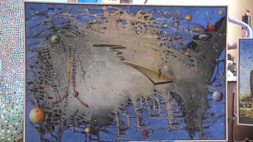 Il·lustració del disc de SAU 30 feta per Domènec Batalla