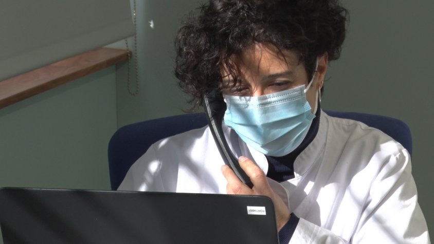 Una de les assistents clínics de l'ABS de Campdevànol - Ribes de Freser