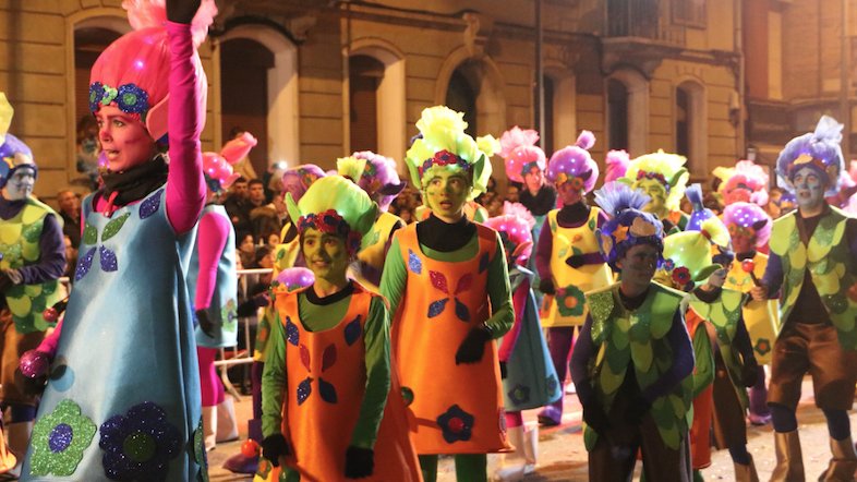 Rua del Carnestoltes de Ripoll l'any 2020