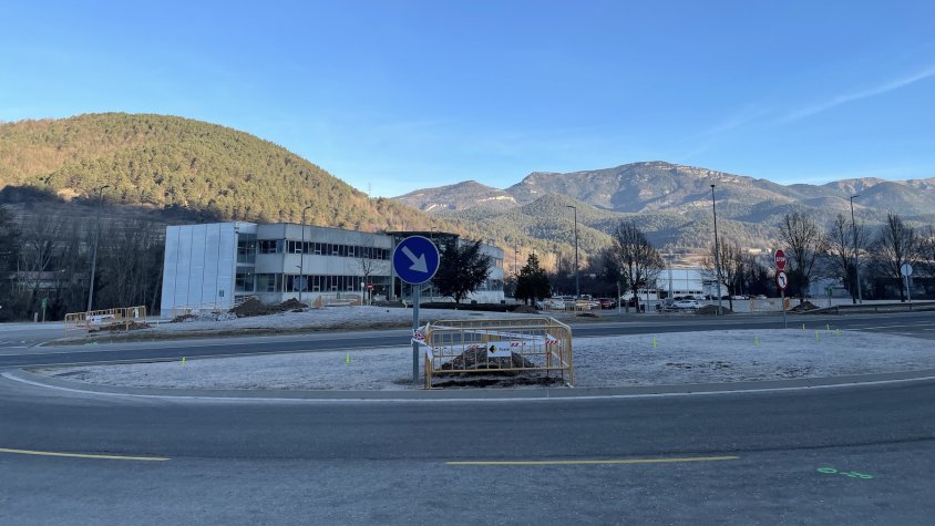 El moviment de terres, la primera senyal que les obres ja ha començat