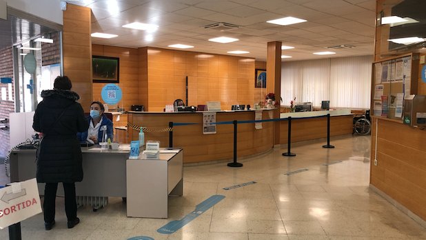 Interior del Centre d'Atenció Primària de Ripoll | Judit Lechón