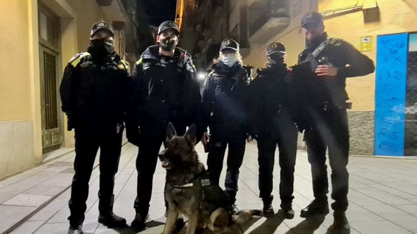 Part dels efectius desplegats aquest cap de setmana