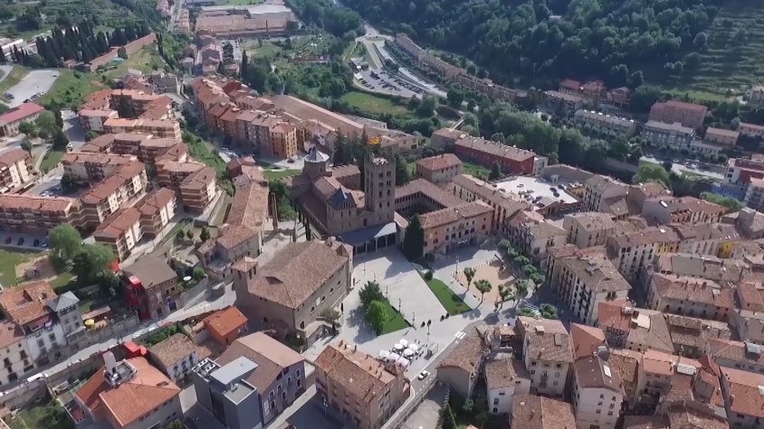 Vista general de Ripoll