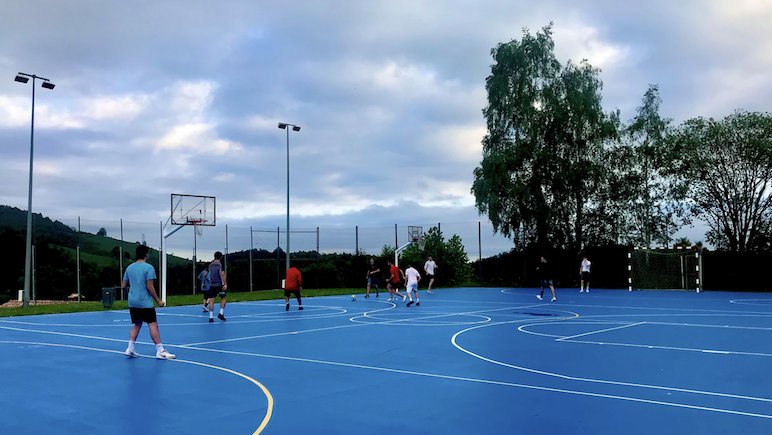 La pista poliesportiva de Molló