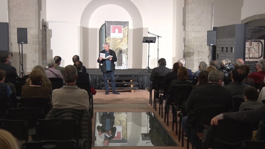 Presentació de la proposta a l'Església de Sant Pere de Ripoll