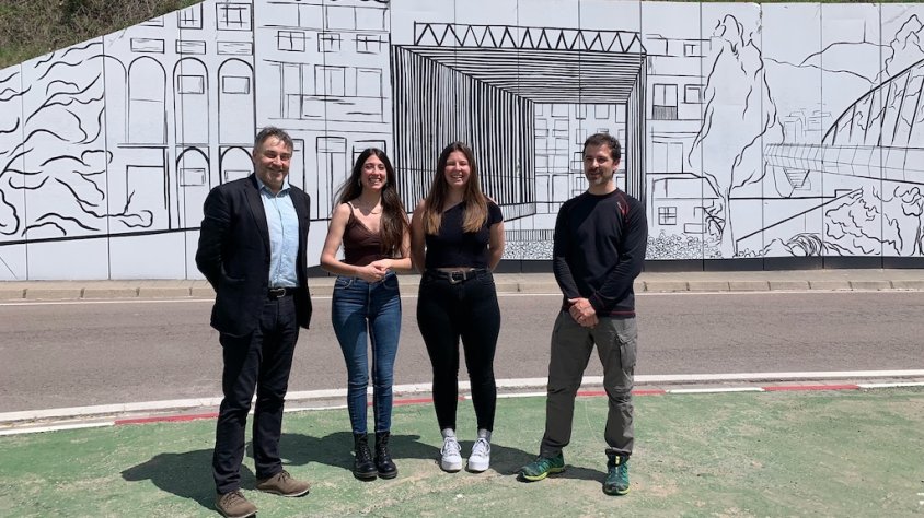 El mural ja ha quedat inaugurat