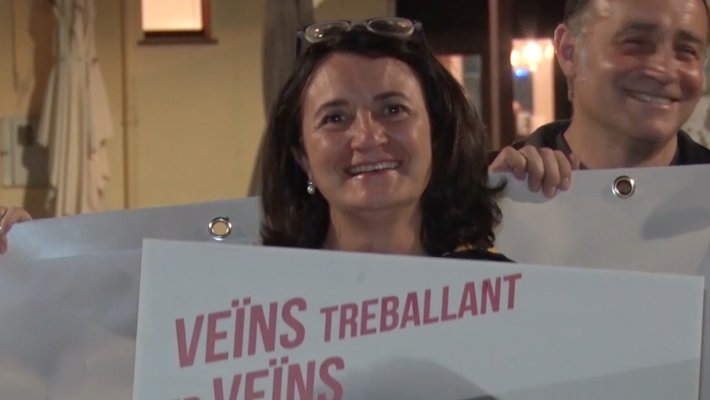 Imatge de l'última campanya electoral a Campdevànol