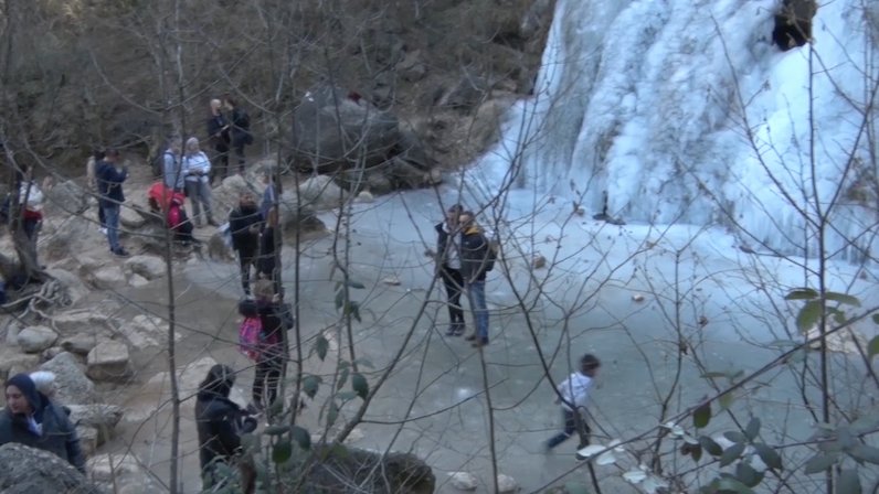 Visitants al Torrent de la Cabana de Campdevànol