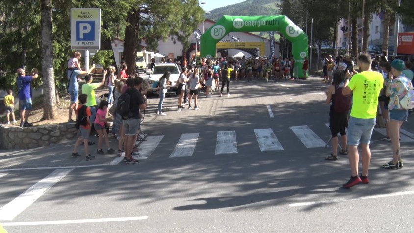 Abans d'arrencar la cursa de 20 quilòmetres