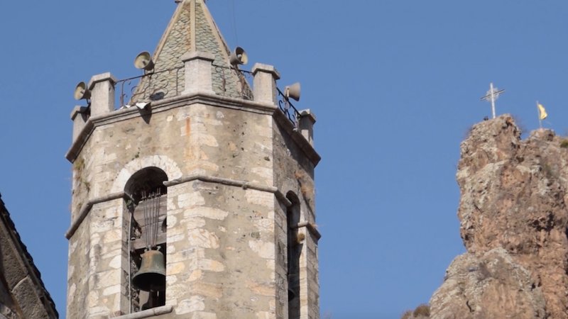 Campanar de l'església de Santa Maria de Ribes de Freser