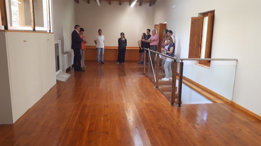 Inauguració de l'espai amb els agents i responsables implicats | Roger Saladrigues