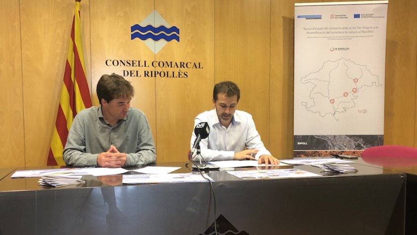Presentació del nou producte turístic a la seu del Consell Comarcal