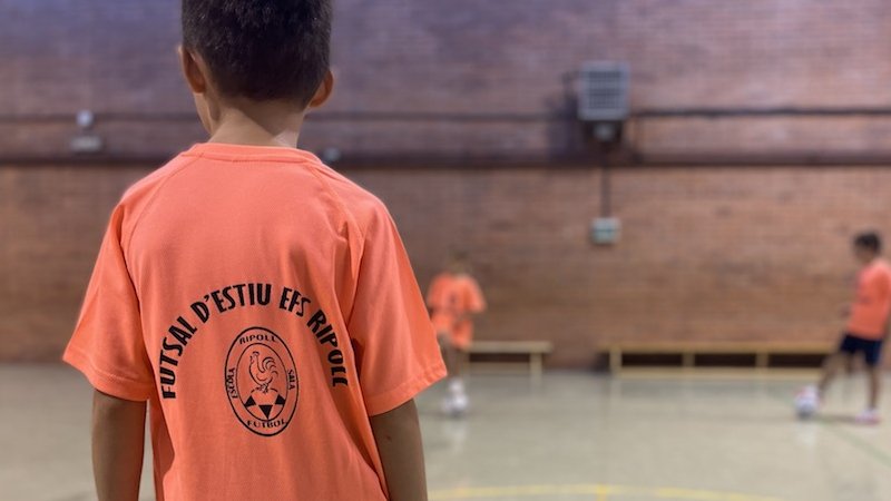 Participants en el campus de l'EFS Ripoll a les instal·lacions del CTER
