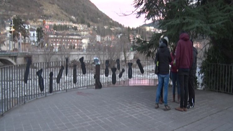La commemoració va tenir lloc ahir al Passeig Ragull