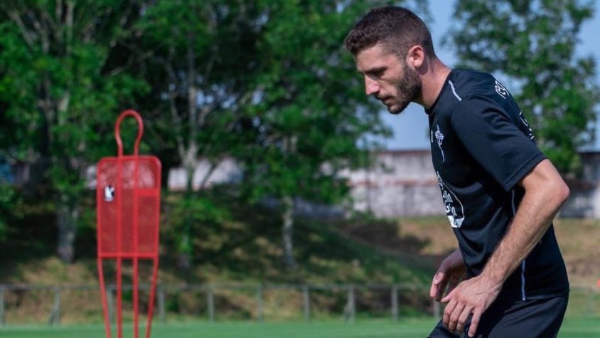 Pep Caballé entrenant-se durant aquesta pretemporada