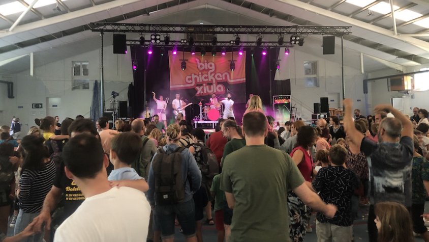 El concert amb Xiula va ser una de les propostes del darrer dia de la festivitat
