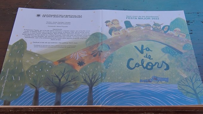 "Va de colors" és el monogràfic de la festa major d'enguany