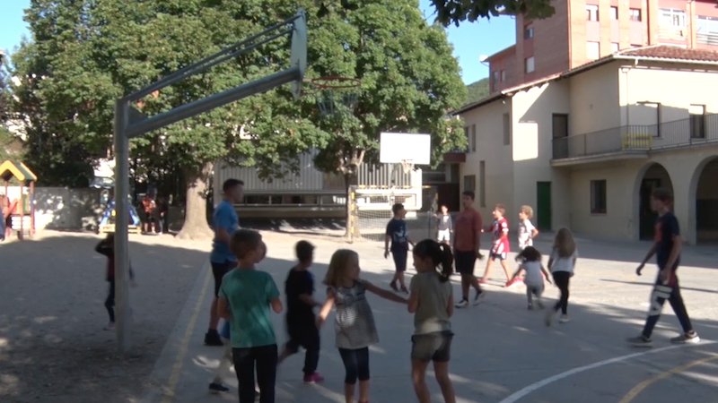 Pati de l'escola Doctor Robert de Camprodon