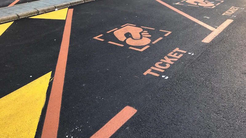 La zona d'estacionament taronja va entrar en vigor el maig de 2017