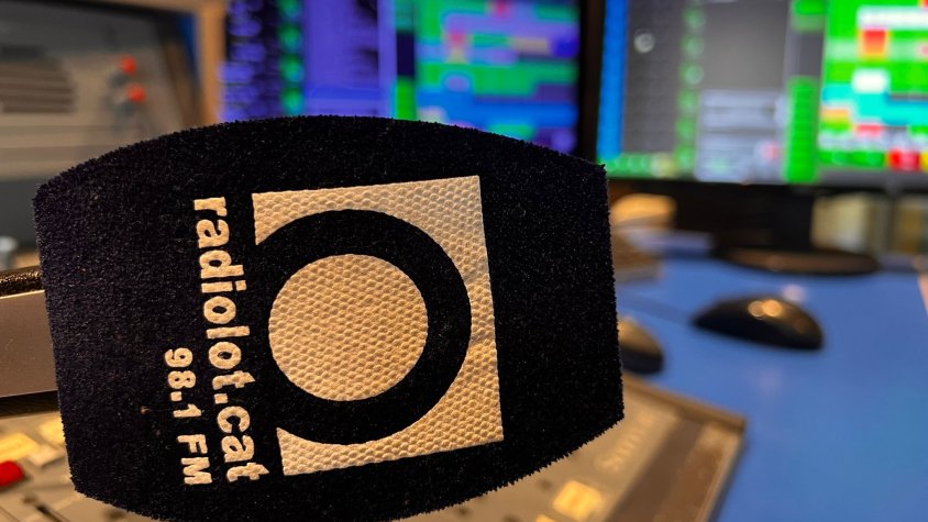 Els estudis de Ràdio Olot