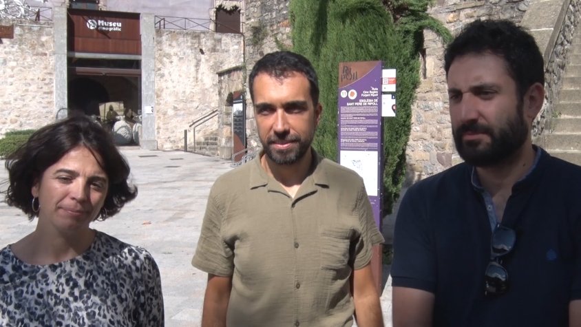 Rebeca Galvis, Dani Vilaseca i Aitor Carmona